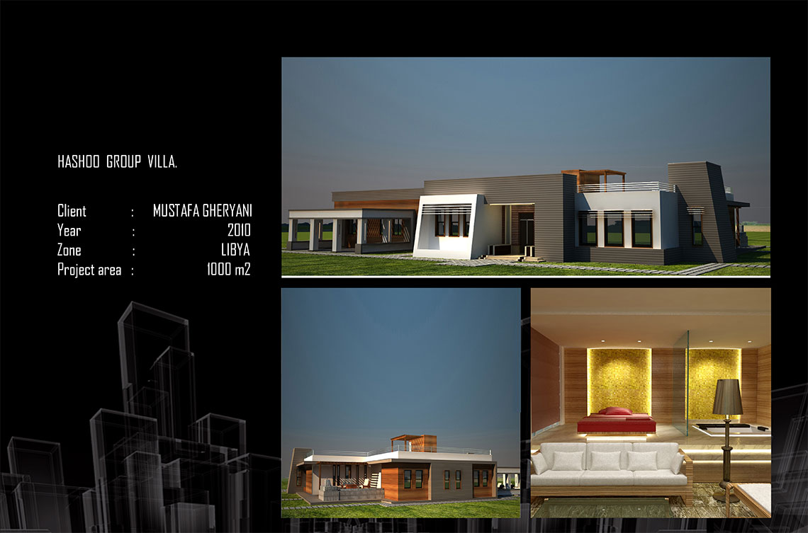 living area architectural design