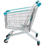 125 liter wire Shopping Trolley