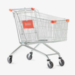 180 liters shopping trolley