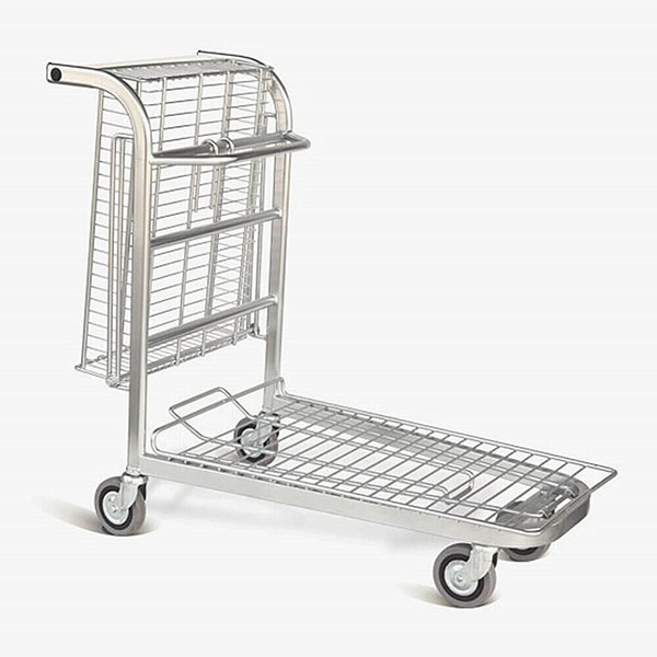 Transport trolleys with baskets