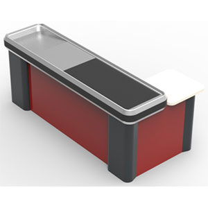 Clasico-checkout-cash-desk-L-type-with-belt-2